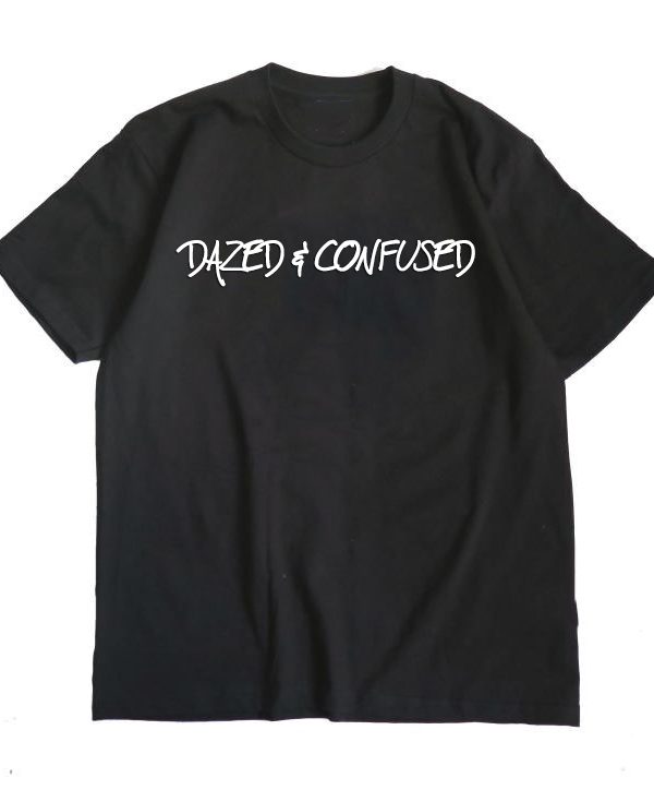 BLACKJASON7 DAZED & COFUSED TEE BLACK/WHITE