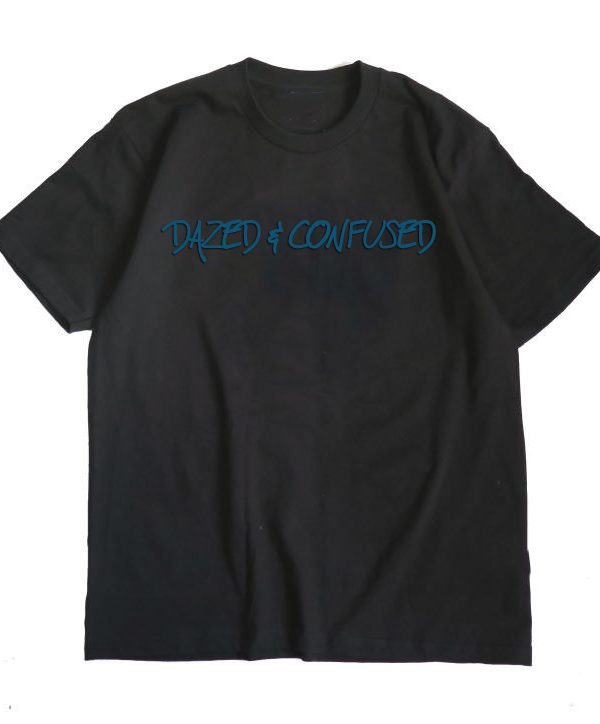 BLACKJASON7 DAZED & COFUSED TEE BLACK/NAVY