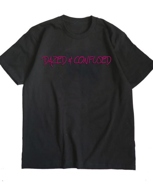 BLACKJASON7 DAZED & COFUSED TEE BLACK/PURPLE