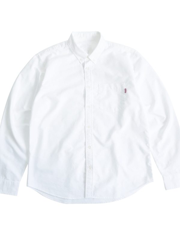 BLACKJASON7 BLANK SHIRT WHITE